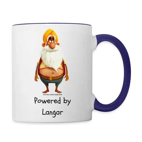 Powered by Langar - Contrast Coffee Mug