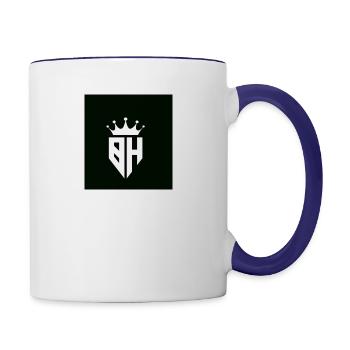 BH - Contrast Coffee Mug - white/cobalt blue - Right