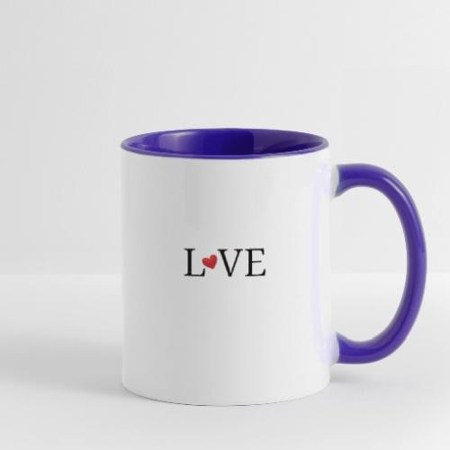 Love - Contrast Coffee Mug