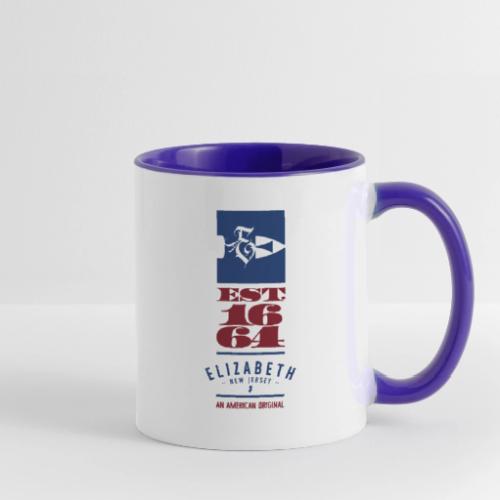 American Original - Rebel E 1664 - RWB - Contrast Coffee Mug
