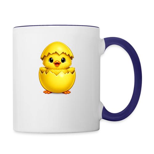 Easter Chick yellow - Contrast Coffee Mug