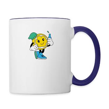 original - Contrast Coffee Mug - white/cobalt blue - Right