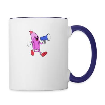 original - Contrast Coffee Mug - white/cobalt blue - Right
