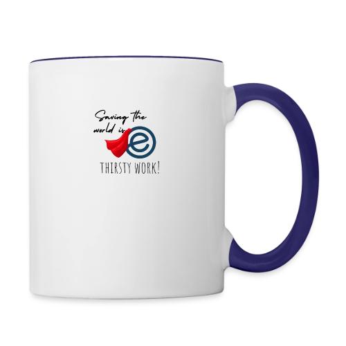 Thirsty Work Light - Contrast Coffee Mug