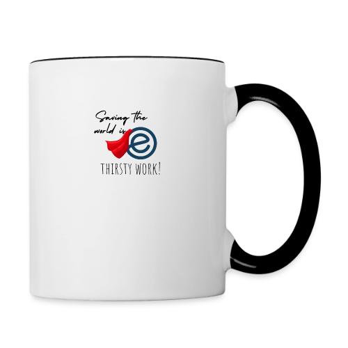 Thirsty Work Light - Contrast Coffee Mug
