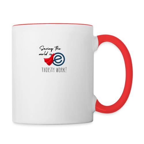Thirsty Work Light - Contrast Coffee Mug