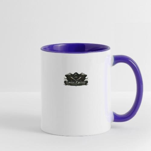 Lovely Grizzly logo - Contrast Coffee Mug