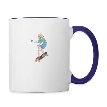 original - Contrast Coffee Mug - white/cobalt blue - Right