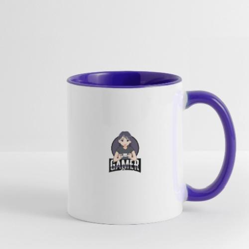 Gamer Girl: Level Up Princess - Contrast Coffee Mug