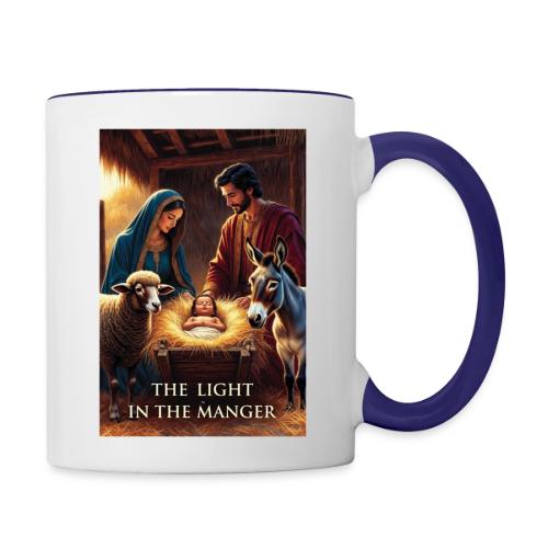 Nativity Manger T-Shirt - Contrast Coffee Mug