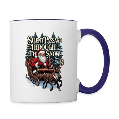 Nostalgic Santa T-Shirt - Contrast Coffee Mug