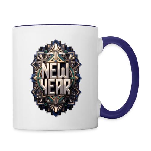 Evergreen New Year T-Shirt - Contrast Coffee Mug