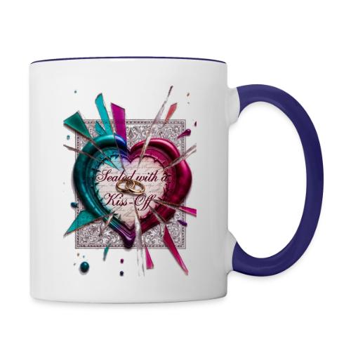 Sealed with a Kiss-Off T-Shirt - Contrast Coffee Mug