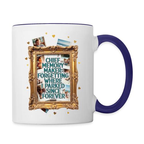 Chief Memory Maker T Shirt, Forgetting Where - Contrast Coffee Mug