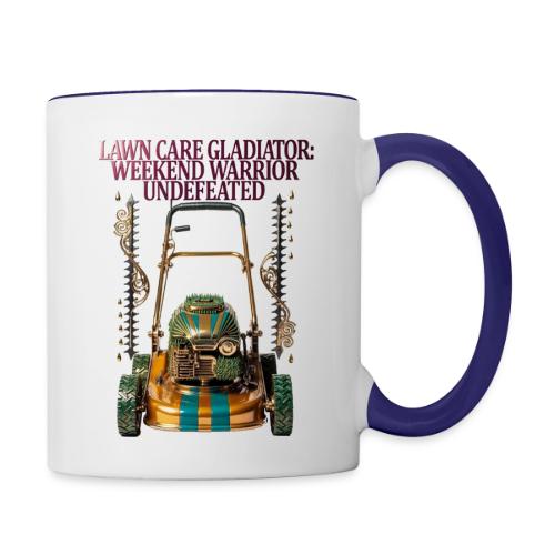 Lawn Care Gladiator T Shirt - Contrast Coffee Mug