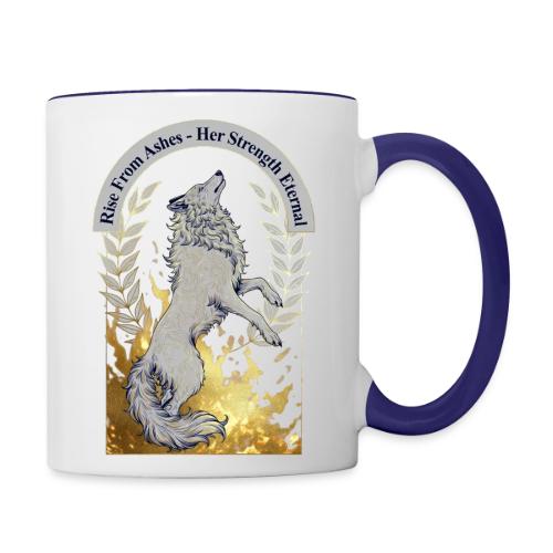Women's Day Legacy T Shirt, Empowerment Gift 2026 - Contrast Coffee Mug