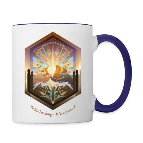 Easter In the Breaking He Was Known T Shirt, Gift - Contrast Coffee Mug