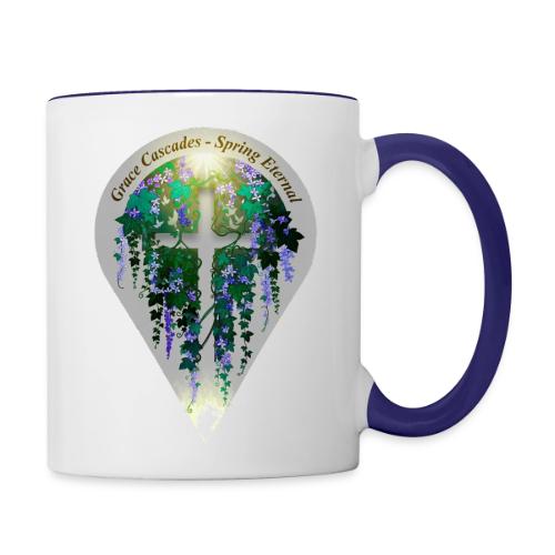 Easter Grace Cascades Vine T Shirt, Renewal Gift - Contrast Coffee Mug