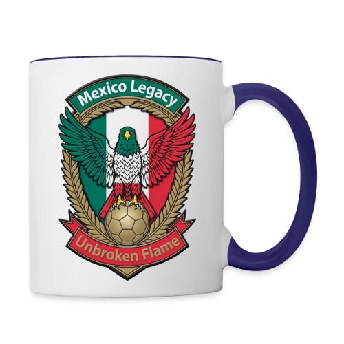 Mexico Eagle Legacy T-Shirt, Mexican Pride Gift - Contrast Coffee Mug