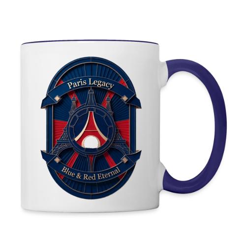 Paris Pride Heritage T Shirt, Soccer Fan Gift - Contrast Coffee Mug