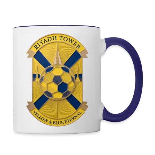 Riyadh Tower T Shirt, Football City Pride Gift - Contrast Coffee Mug