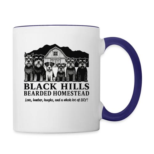 BH Bearded Homestead Logo Merch - Contrast Coffee Mug