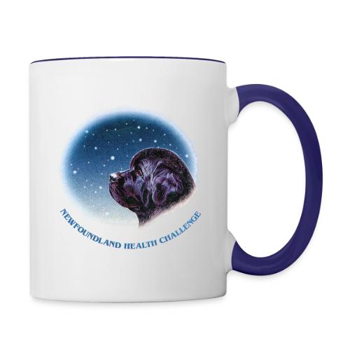 NCA Newfoundland Health Challenge Logo Gear - Contrast Coffee Mug
