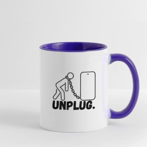 Unplug Series - Contrast Coffee Mug