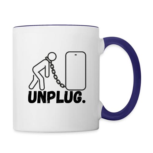 Unplug Series - Contrast Coffee Mug