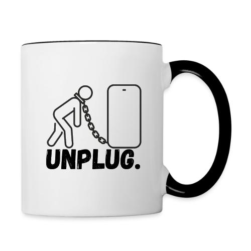 Unplug Series - Contrast Coffee Mug