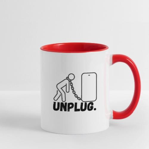 Unplug Series - Contrast Coffee Mug
