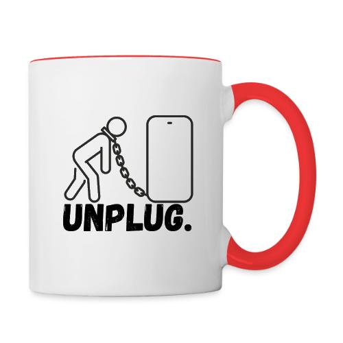 Unplug Series - Contrast Coffee Mug