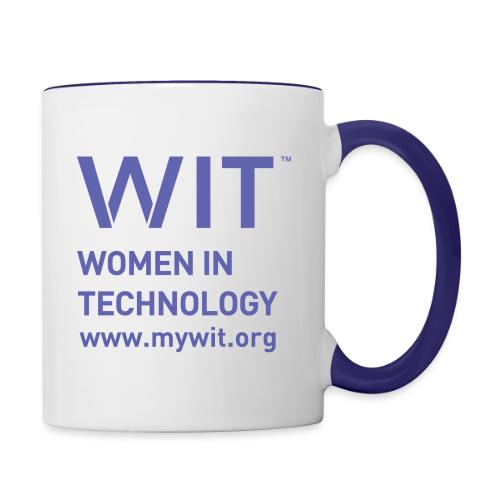 WIT Purple Logo - Contrast Coffee Mug