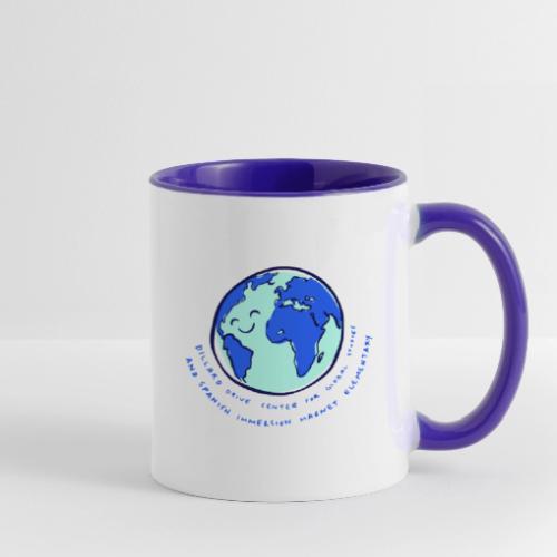 hello theme world - Contrast Coffee Mug