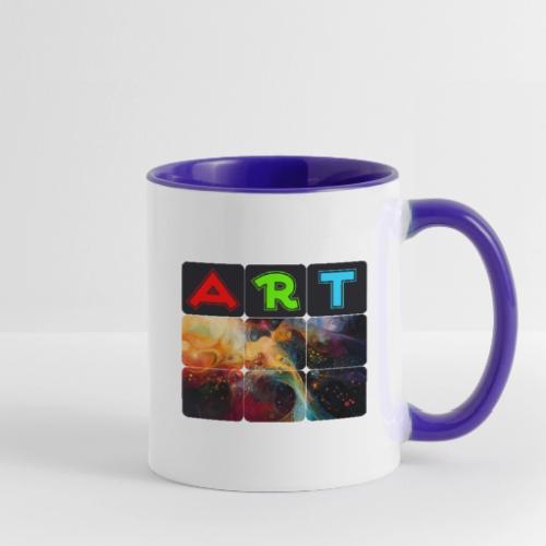 Waves of Art - Contrast Coffee Mug