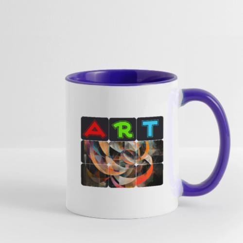 Fragments of Art - Contrast Coffee Mug