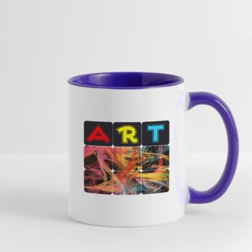 Chaotic Threads of Art - Contrast Coffee Mug