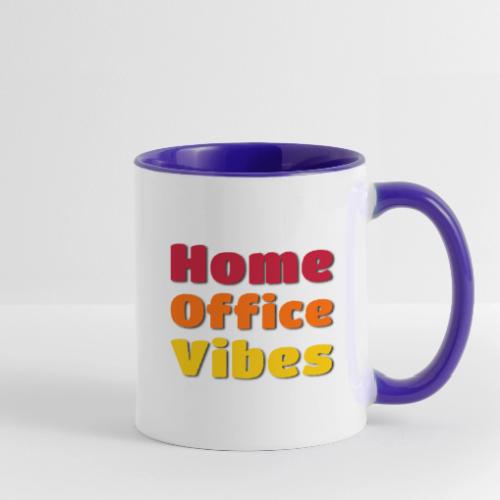 Home Office Vibes Remote Work Design - Contrast Coffee Mug