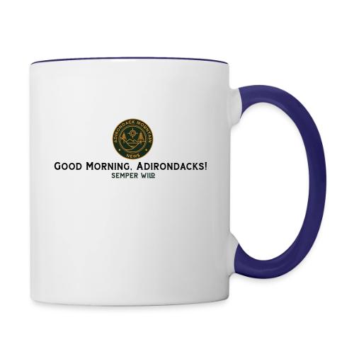 Adirondack Mountain News Good Morning Dark - Contrast Coffee Mug