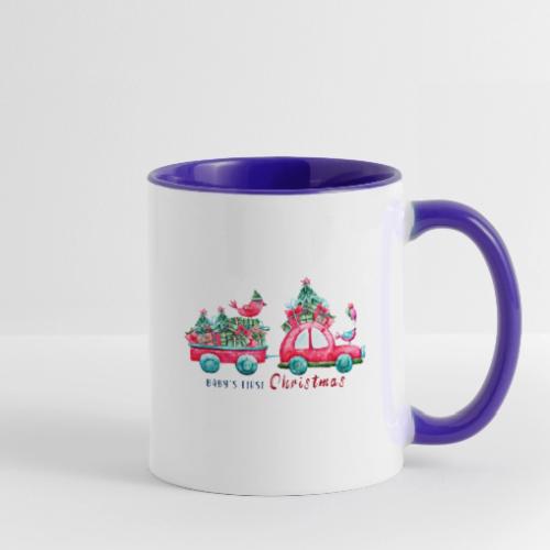 Baby's first Christmas - Contrast Coffee Mug