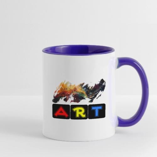 Pulse of Art - Contrast Coffee Mug