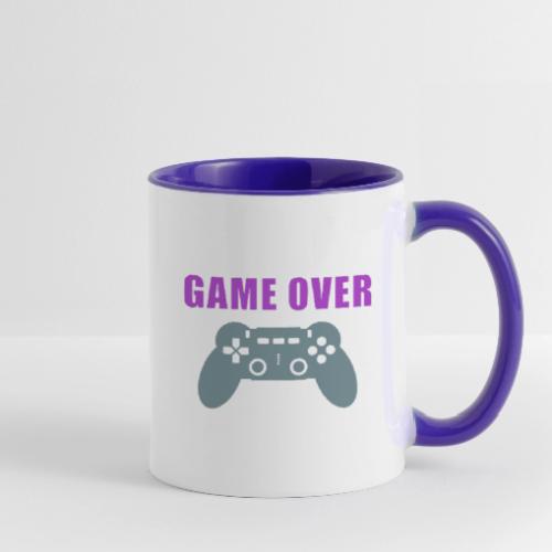 Game Over Gamer Controller Design - Contrast Coffee Mug