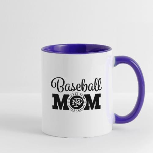 MPLL Baseball Mom Graphic Black - Contrast Coffee Mug