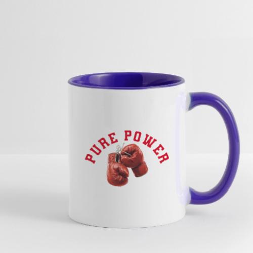 Boxing: Pure Power Punch - Contrast Coffee Mug
