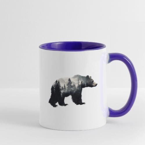 Forest Within the Bear - Contrast Coffee Mug