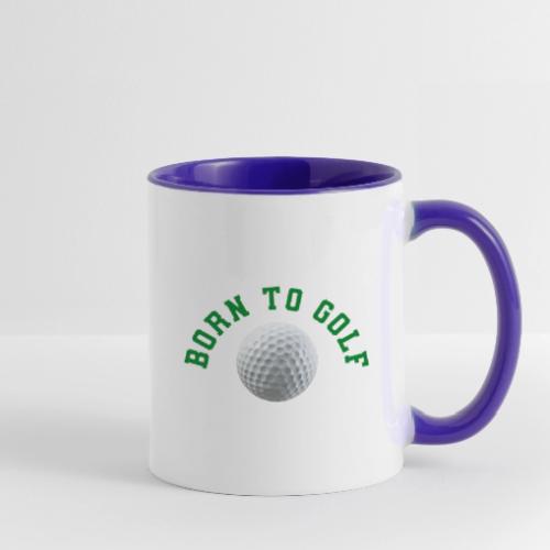 Born to Golf - Contrast Coffee Mug
