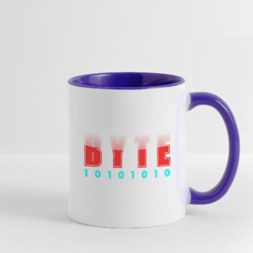 BYTE Binary Code Design - Contrast Coffee Mug