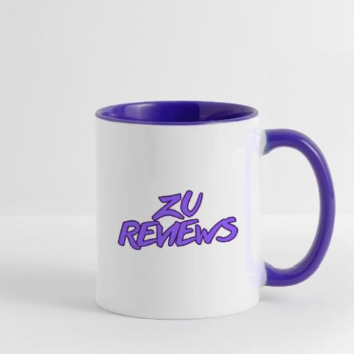Zu Reviews Logo - Contrast Coffee Mug