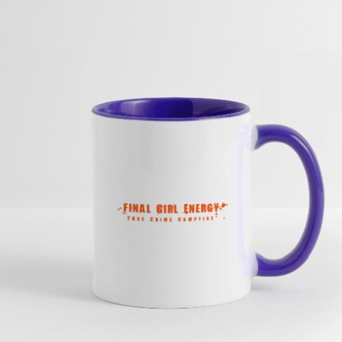 Final Girl Energy - Contrast Coffee Mug