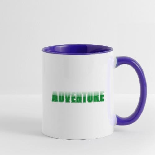 Adventure Typography Design for Apparel - Contrast Coffee Mug